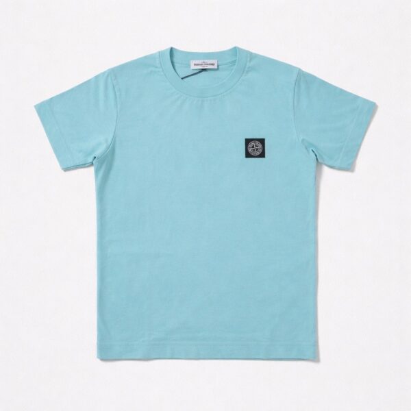 Stone Island - T-shirt con logo per bambini