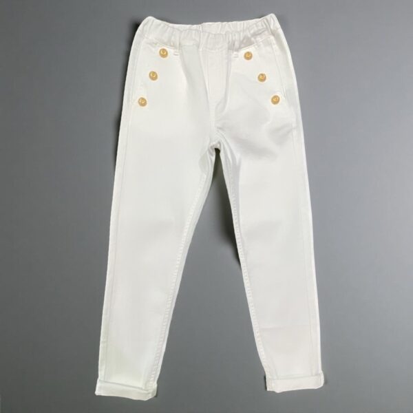 Balmain - Pantaloni in tessuto