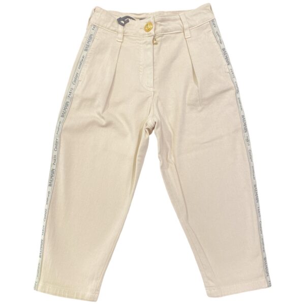 Balmain - Pantaloni jeans  - Avorio