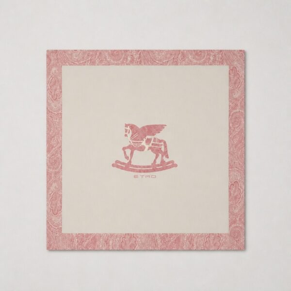 Etro - Copertina fantasia peasley rosa