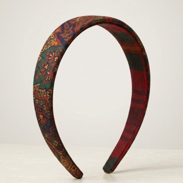 Etro - Cerchietto per Capelli in Tessuto Paisley