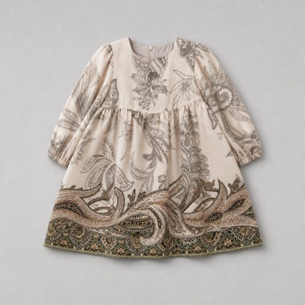 Etro - Abito Elegante per Bambina Stampa Floreale