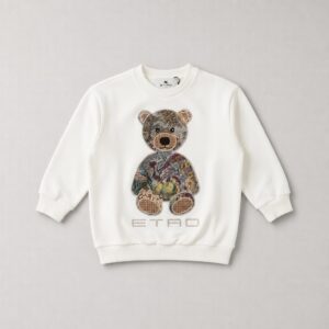 Etro - Felpa orso fantasia peasley