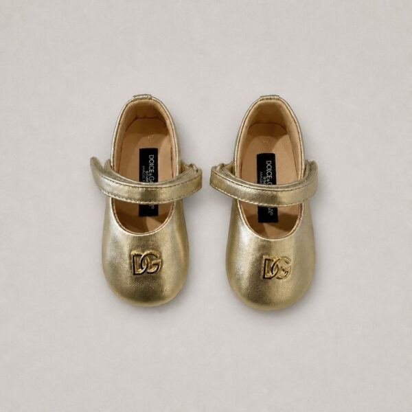 Dolce&Gabbana - ballerina oro con strappo