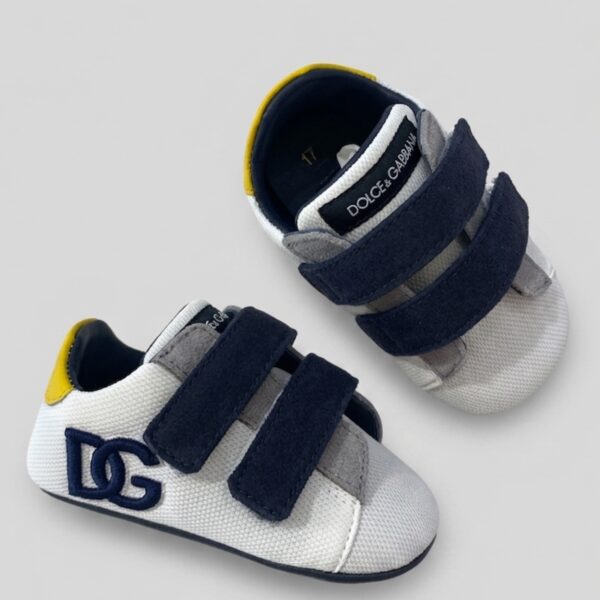 Dolce&Gabbana - sneaker con strappo per neonato