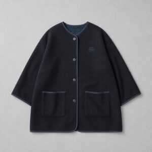 Etro - Cappotto reversibile senza collo