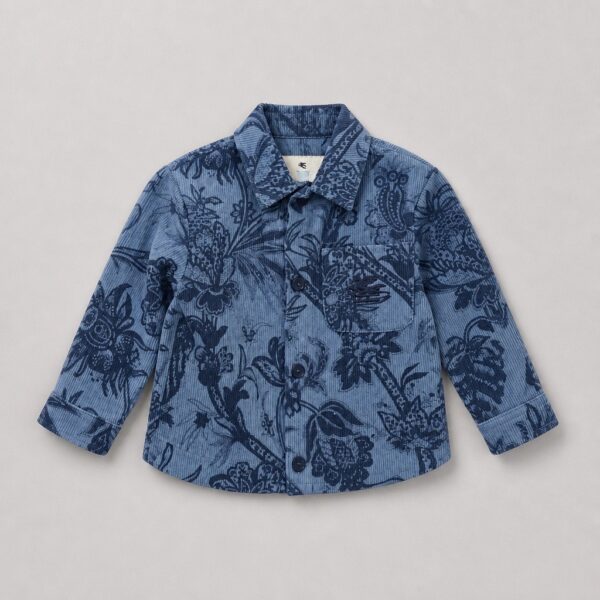 Etro - Giacca camicia velluto a coste