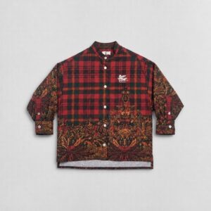 Etro - Camicia fantasia tartan