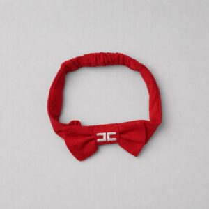 Elisabetta Franchi - Fascia con fiocco - rosso