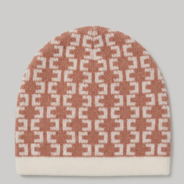 Elisabetta Franchi - Cappello in maglina jacquard