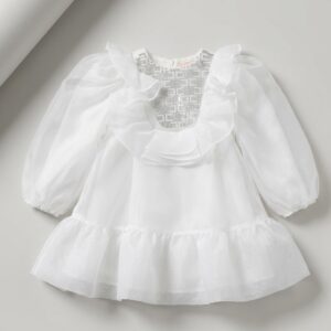 Elisabetta Franchi - Abito bimba cerimonia organza