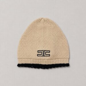 Elisabetta Franchi - Cappello con logo per neonata