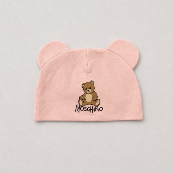 Moschino - Cappello con orecchie teddy