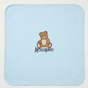Moschino - Copertina neonato orsetto cielo