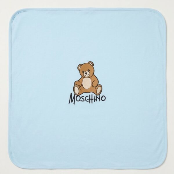Moschino - Copertina neonato orsetto cielo