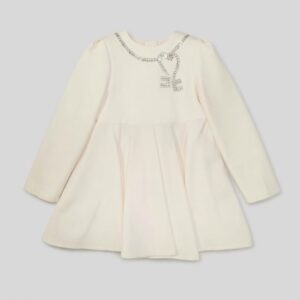 Elisabetta Franchi - Abito bambina con app collana