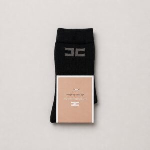Elisabetta Franchi - calza in lamex nero