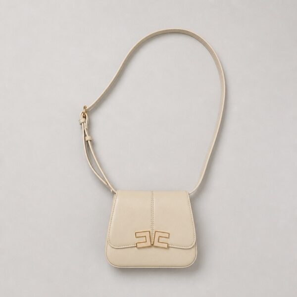 Elisabetta Franchi - Borsa a tracolla burro