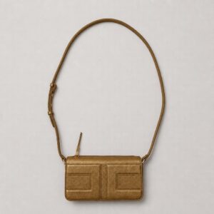 Elisabetta Franchi - Borsa a tracolla bronzo