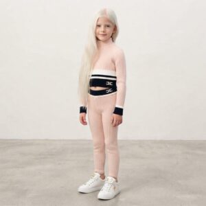 Elisabetta Franchi - Maglia cropped per bambina