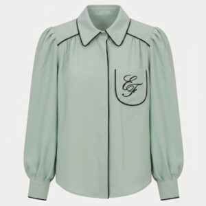 Elisabetta Franchi - Camicia chic verde