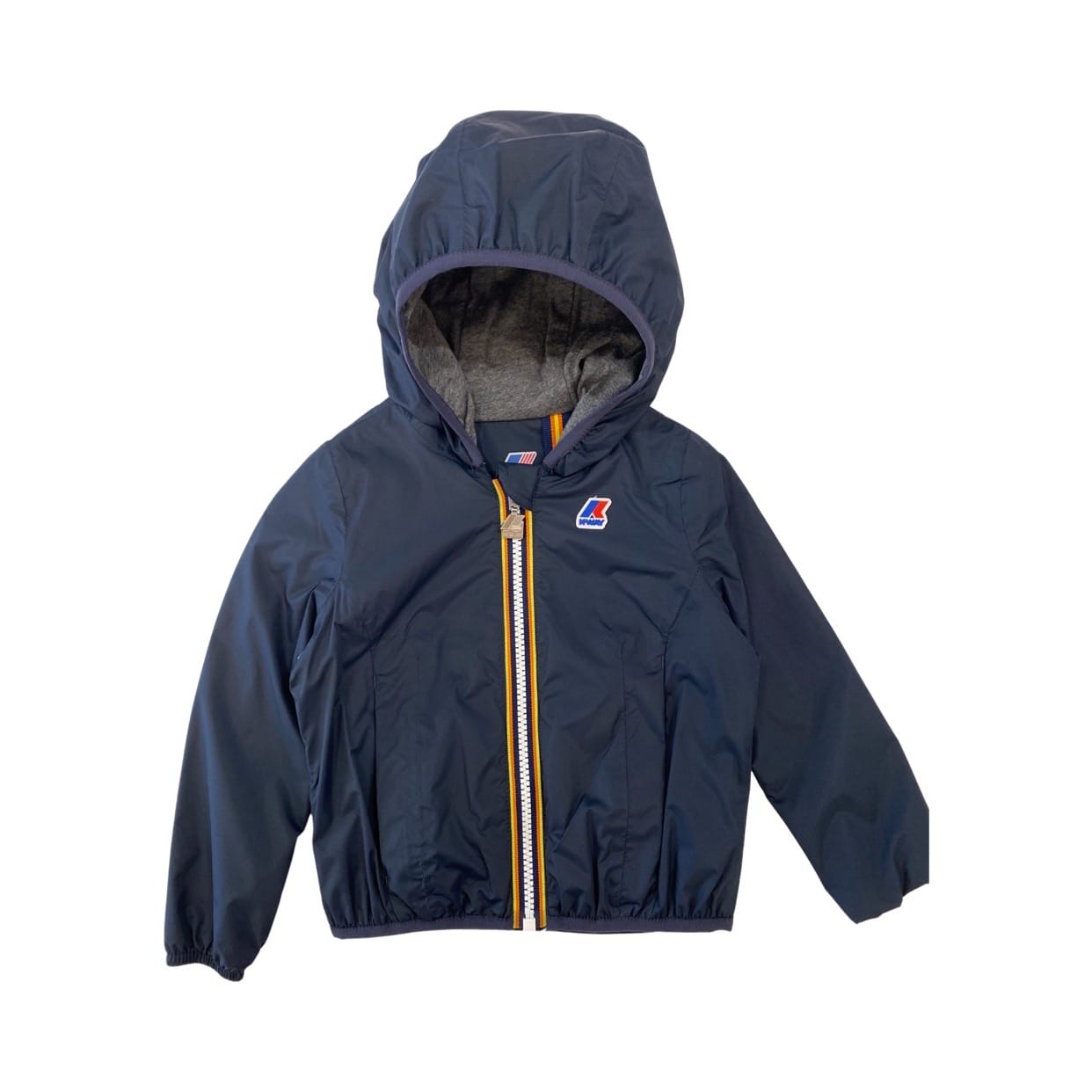 K-way - Giubbino logo - Blu