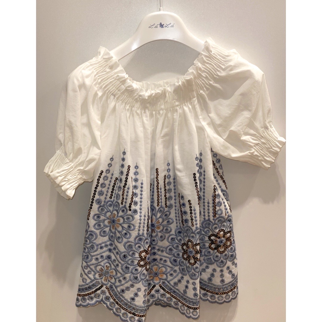 Lu Lu - Camicia bambina -Bianca