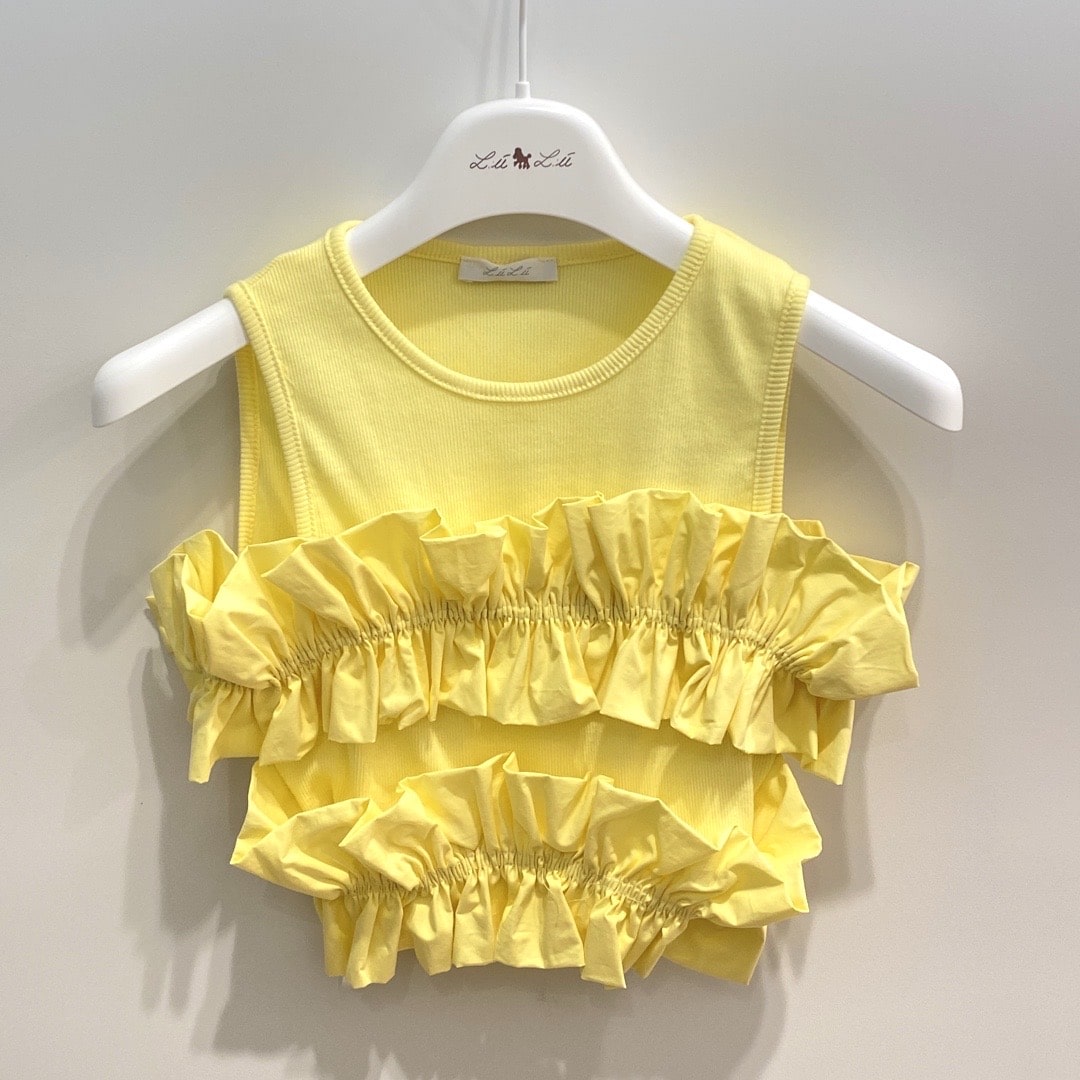 Lu Lu -Top bambina - Giallo