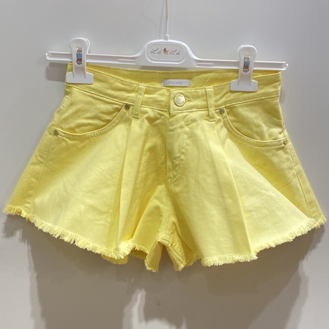 Lu Lu - Short a farfalla - Giallo