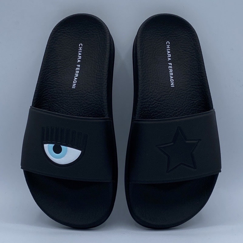Chiara Ferragni - Sliders Black