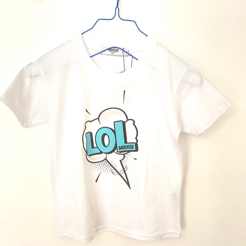 Mousse - T-shirt bambino - bianca