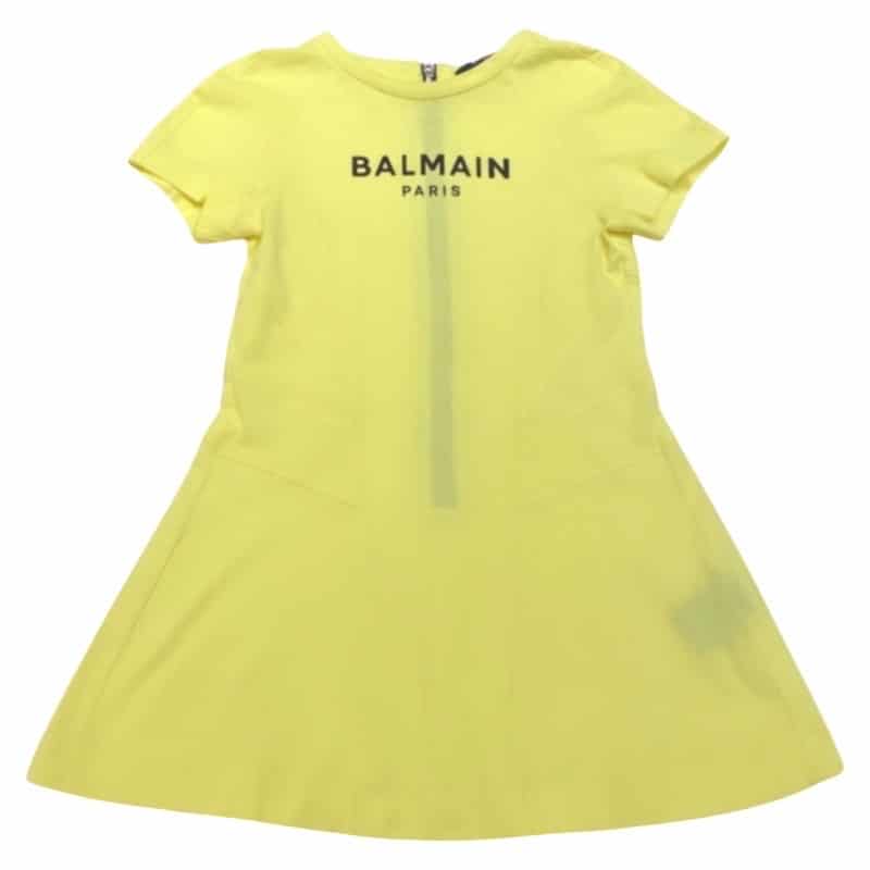 Balmain - Abito bimba - Giallo fluo