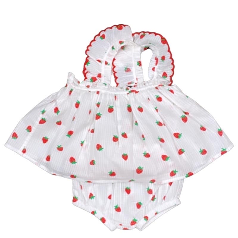 Stella McCartney -Top con coulotte - Fragole