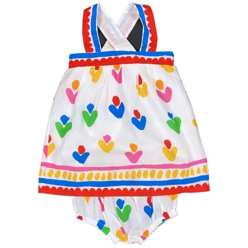 Stella McCartney - Abito con coulotte Multicolor