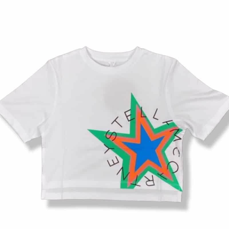 Stella McCartney - T-shirt corta - Bianca