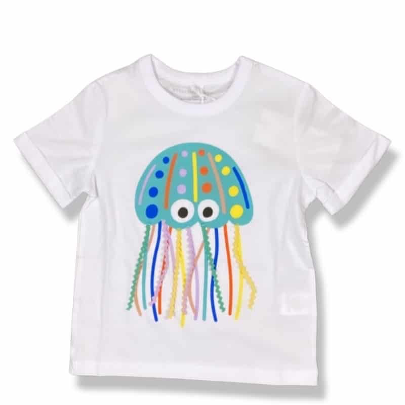 Stella McCartney - T-shirt con piovra - Multicolor