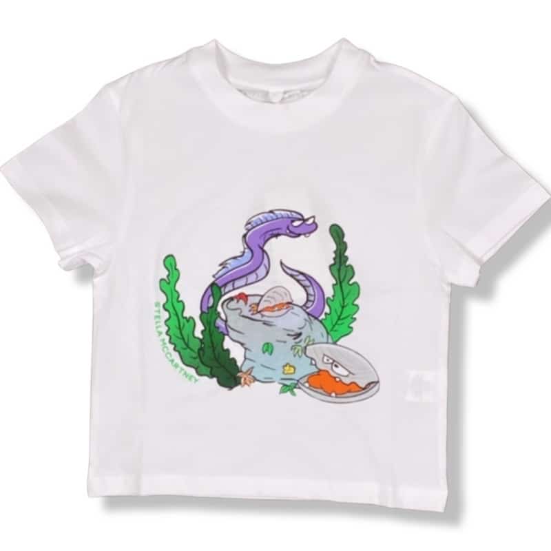 Stella McCartney - T-shirt manica corta - Bianca