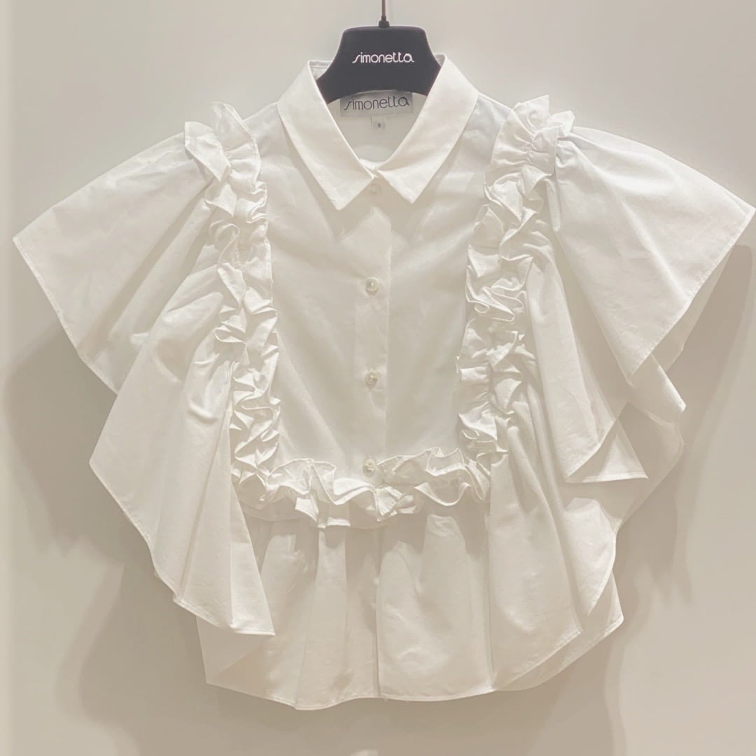 Simonetta - Camicia bambina - Bianca
