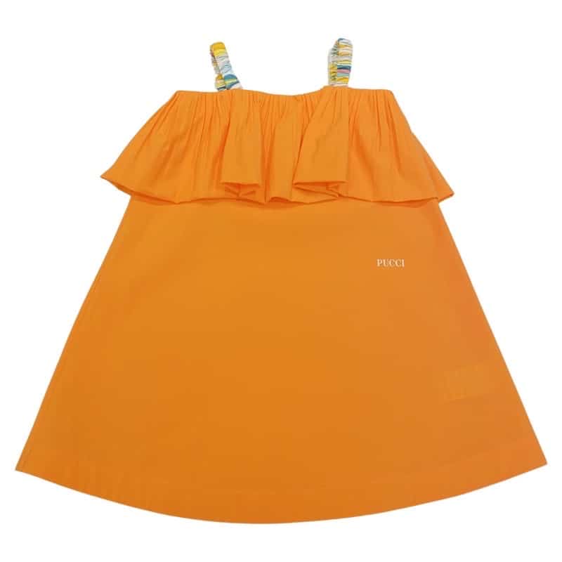 Emilio Pucci - Abito bambina - Arancio
