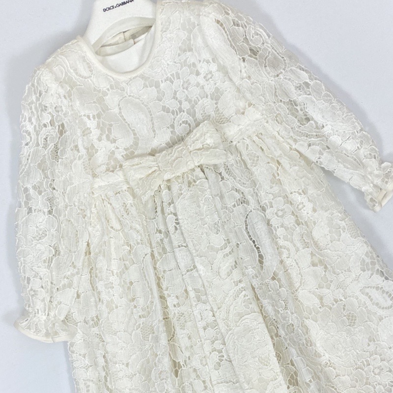 Dolce & Gabbana - Abito battesimale - Bianco