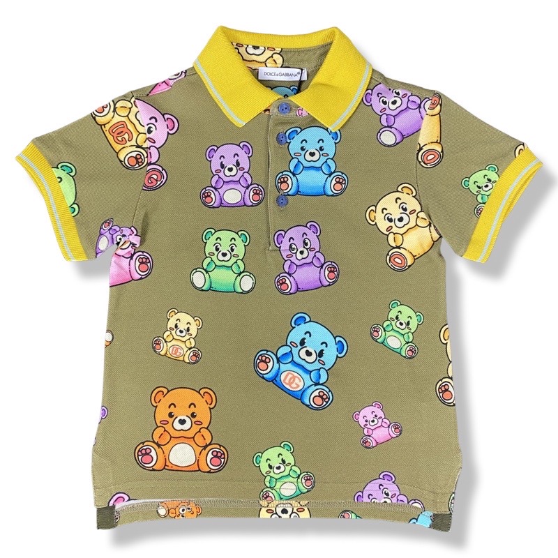 Dolce & Gabbana - Polo bambino orsetti - color