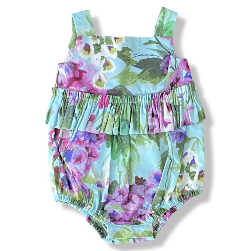 Dolce & Gabbana - Pagliaccetto neonata - Fiori