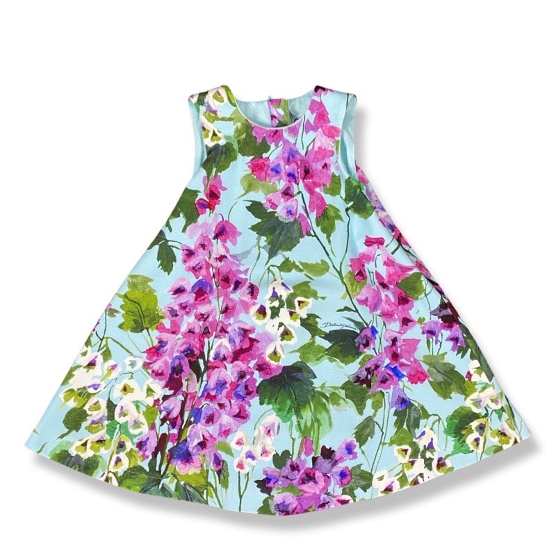 Dolce & Gabbana - Abito con coulotte - Fiori