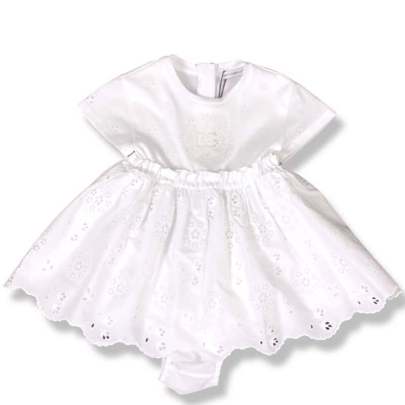 Dolce & Gabbana - Abito con coulotte - Bianco