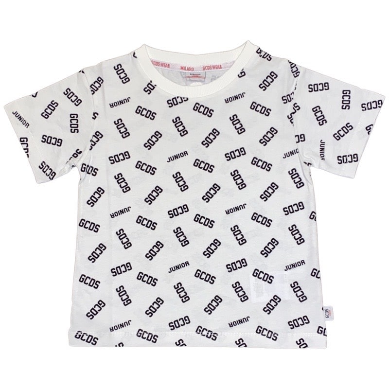Gcds - T-shirt manica corta - Nero bianca