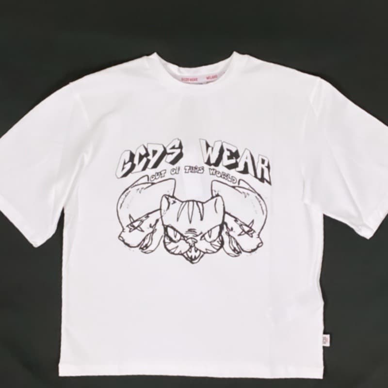 Gcds - T-shirt over size - Bianca