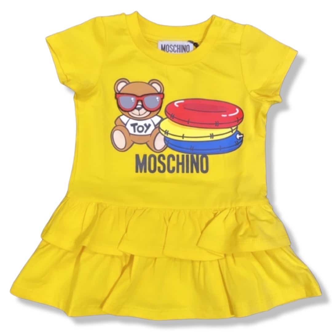 Moschino - Abito bambina Moschino - Giallo
