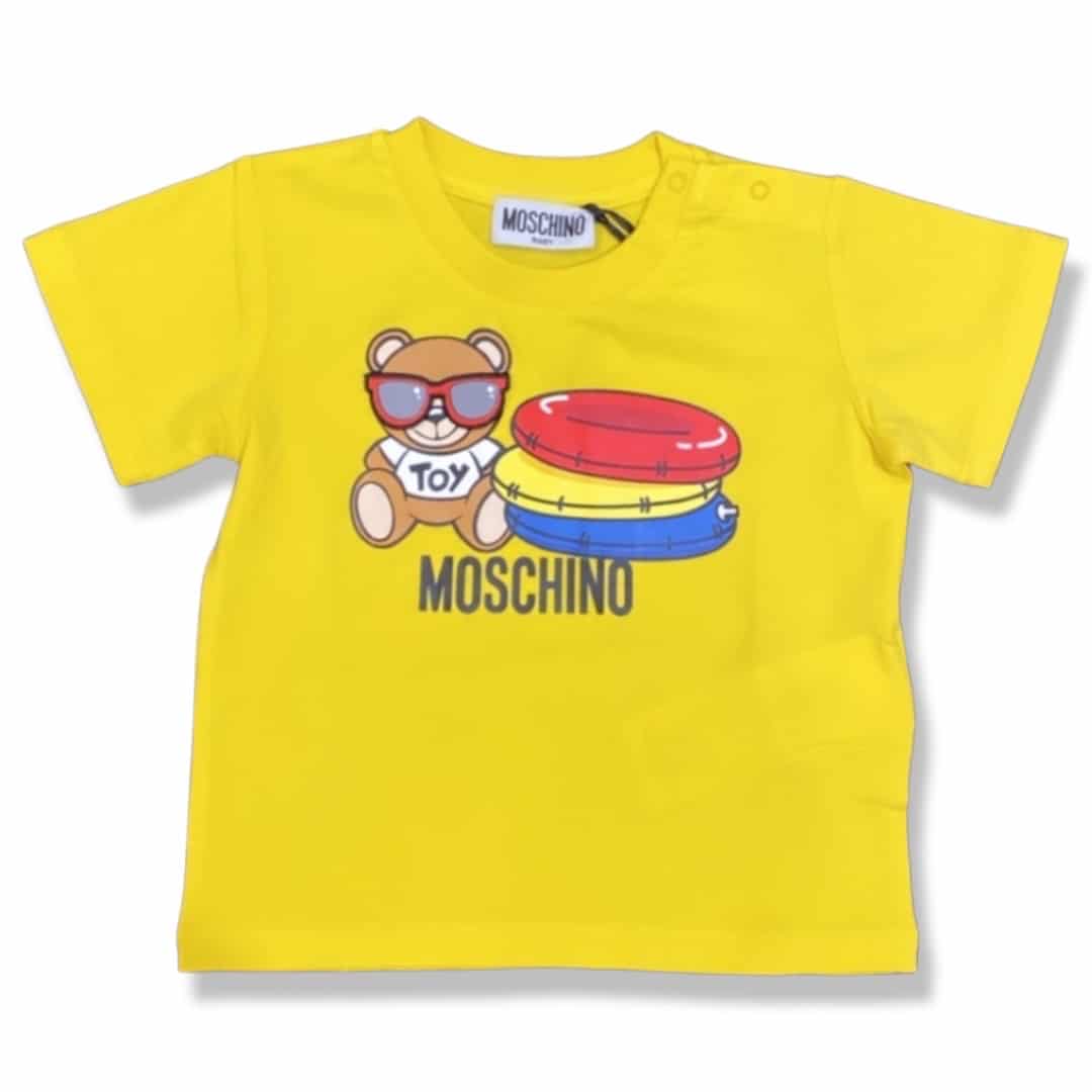 Moschino - T-shirt manica corta gialla