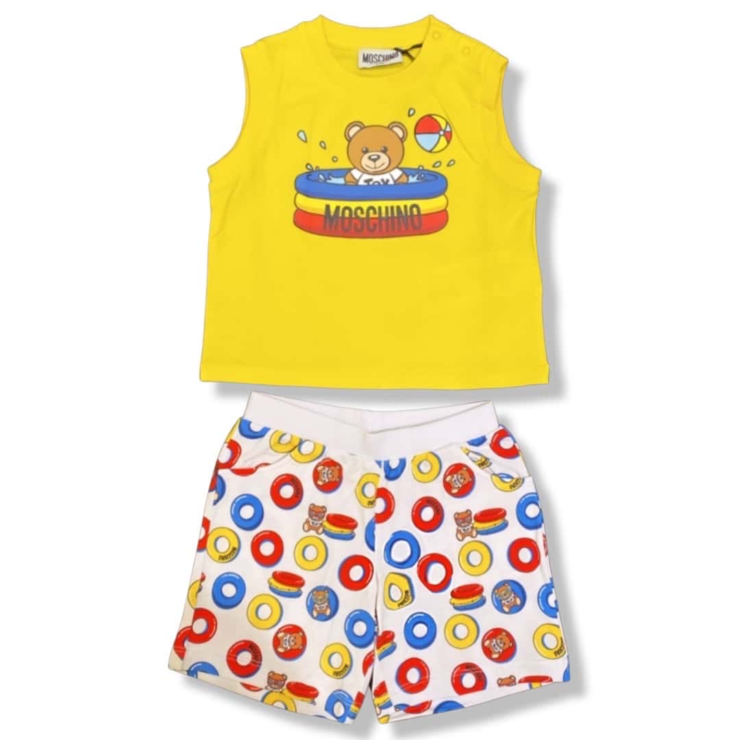 Moschino - Completo Canotta e short - Multicolor