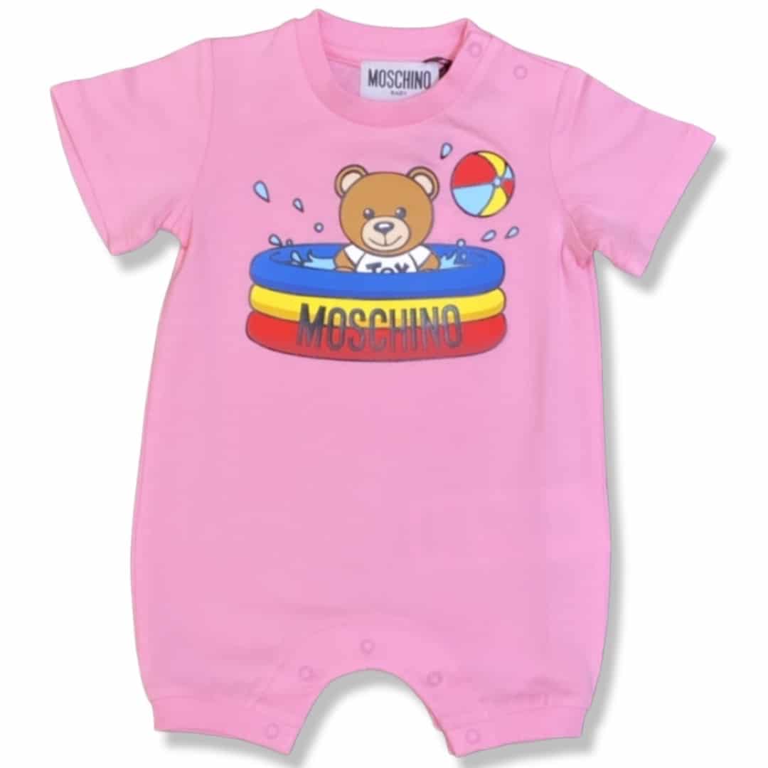 Moschino - Pagliaccetto neonata - Rosa